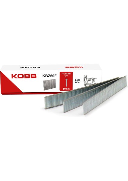 Kobb KBZ50F 50 mm Çivi 2500 Adet